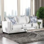 Off-White, Blue Ilse Sofa SM2675-SF  BY Furniture of America 17