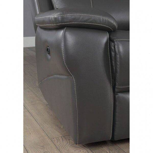 Gray Lila Love Seat CM6540-LV BY Furniture of America 12