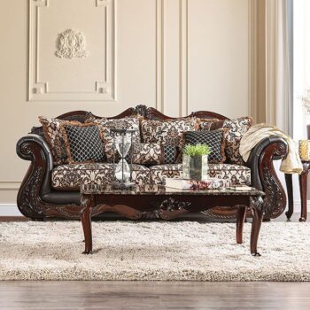 Brown, Espresso Jamael Sofa SM6405-SF  BY Furniture of America 9