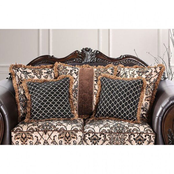 Brown, Espresso Jamael Sofa SM6405-SF  BY Furniture of America 13