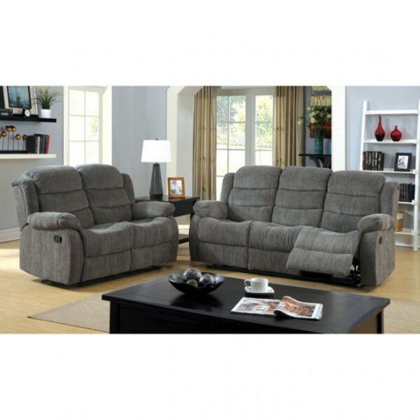 Millville Recliner CM6173GY-CH BY Furniture of America 8