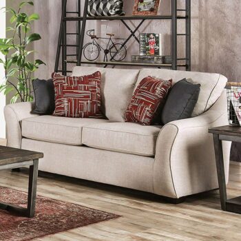 Ivory Jarrow Loveseat SM8003-LV BY Furniture of America