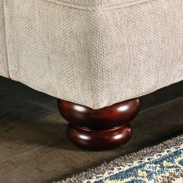 Cream Hatfield Loveseat SM5158-LV BY Furniture of America 13