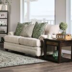 Cream Hatfield Loveseat SM5158-LV BY Furniture of America 23