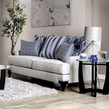 Light Gray Sisseton Love Seat SM2207-LV BY Furniture of America