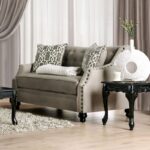Light Brown Ezrin Love Seat SM2668-LV BY Furniture of America 11