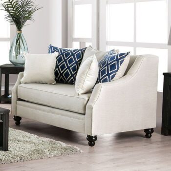 Ivory Nefyn Love Seat SM2669-LV BY Furniture of America