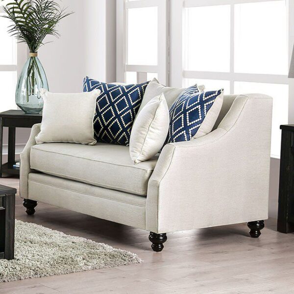 Ivory Nefyn Love Seat SM2669-LV BY Furniture of America 6