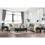 Ivory Monaghan Love Seat SM2665-LV BY Furniture of America 10