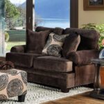 Brown Bonaventura Love Seat SM5142BR-LV BY Furniture of America 15