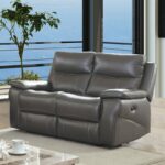 Gray Lila Love Seat CM6540-LV BY Furniture of America 20