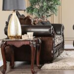 Brown, Espresso Jamael Love Seat SM6405-LV BY Furniture of America 15