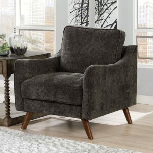 Dark Gray Maxime Chair CM6971DG-CH BY Furniture of America