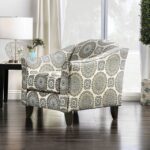 Ivory, Pattern Misty Floral Chair SM8141-CH-FL BY Furniture of America 11