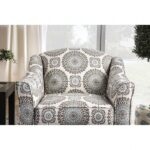 Ivory, Pattern Misty Floral Chair SM8141-CH-FL BY Furniture of America 13