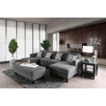 Lowry Sectional w/ Ottoman CM6363 By Furniture of America 16
