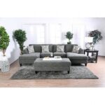 Lowry Sectional w/ Ottoman CM6363 By Furniture of America 18