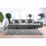 Lowry Sectional w/ Ottoman CM6363 By Furniture of America 19