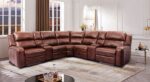 Callie Power Sectional CM9901 By Furniture of America 12