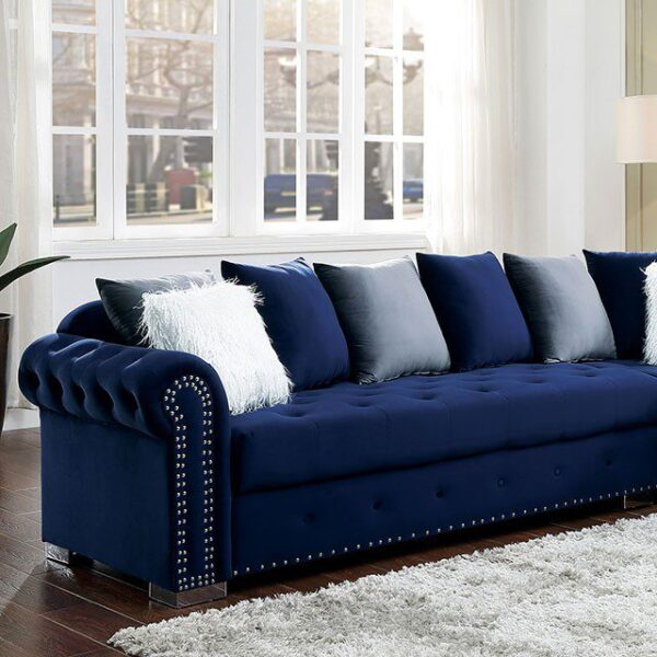Wilmington Sectional CM6239BL By Furniture of America 14