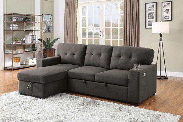 Sammy Sectional CM6069DG By Furniture of America 10