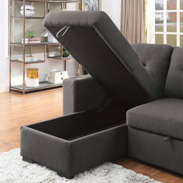 Sammy Sectional CM6069DG By Furniture of America 12