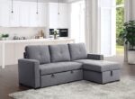 Polly Sectional CM6068GY By Furniture of America 16