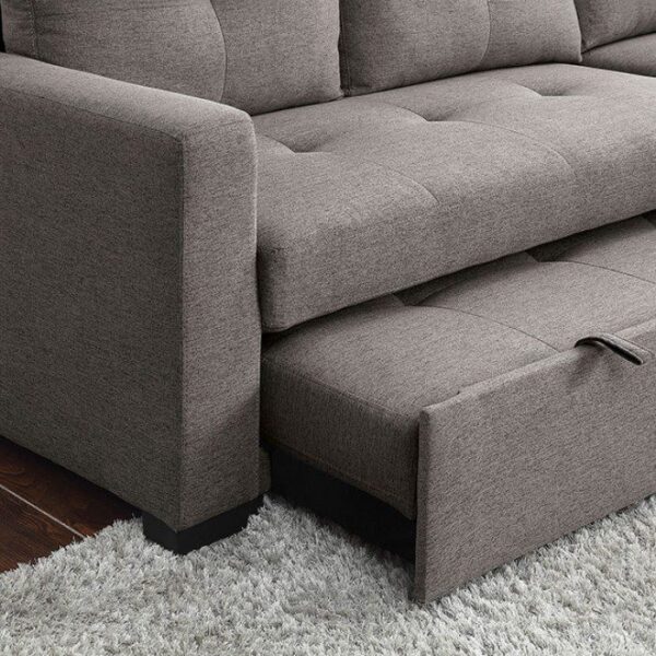 Polly Sectional CM6068GY By Furniture of America 12