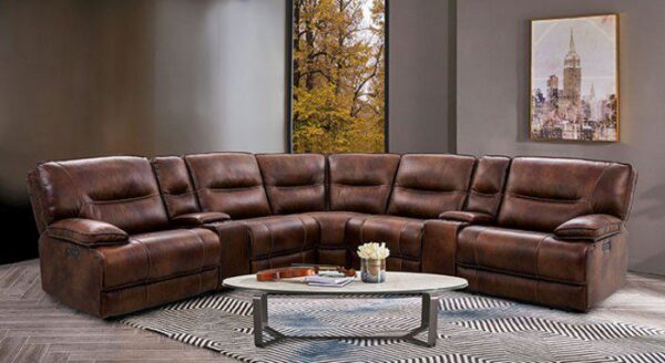 Louella Power Sectional CM9905 By Furniture of America 8