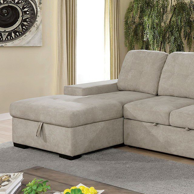 Jamiya Sectional CM6959LG By Furniture of America
