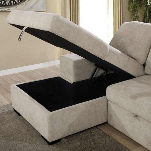 Jamiya Sectional CM6959LG By Furniture of America 12