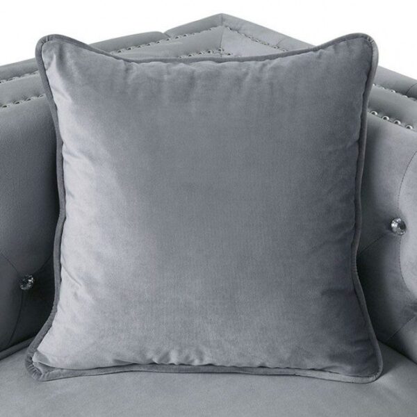Amie Sectional CM6652GY-SECT By Furniture of America 14
