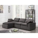 Joel Sectional CM6974GY-4SEAT By Furniture of America 10