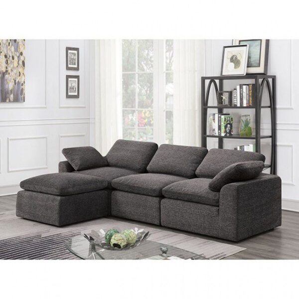 Joel Sectional CM6974GY-4SEAT By Furniture of America 7