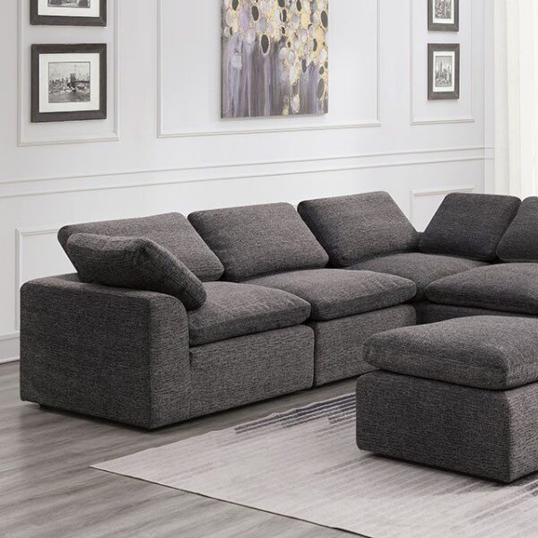 Joel Sectional CM6974GY-6SEAT By Furniture of America 8