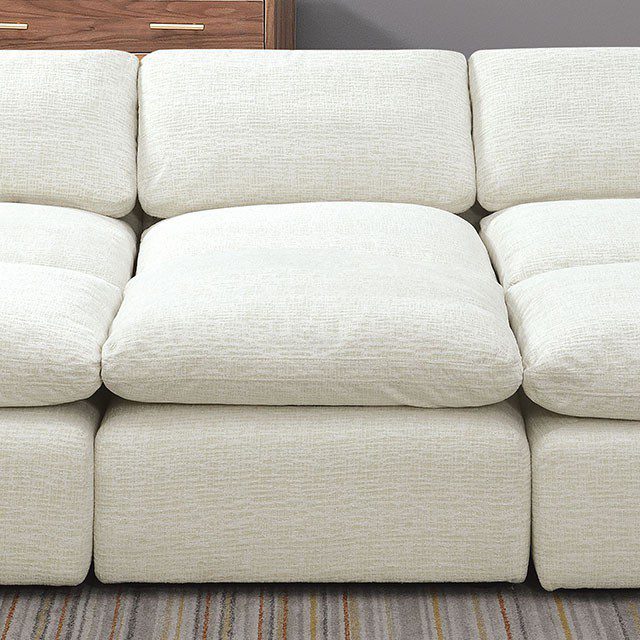 Joel Armless Chair CM6974BG-AC By Furniture of America