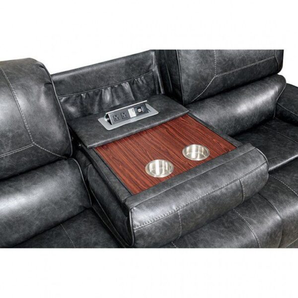 Joanne Sectional CM6951GY-SECT By Furniture of America 11