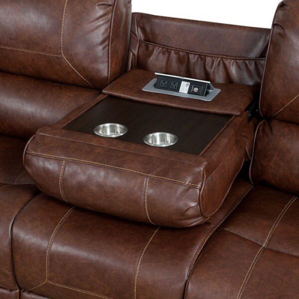 Joanne Sectional CM6951BR-SECT By Furniture of America 15