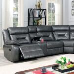 Omeet Sectional CM6642GY By Furniture of America 9