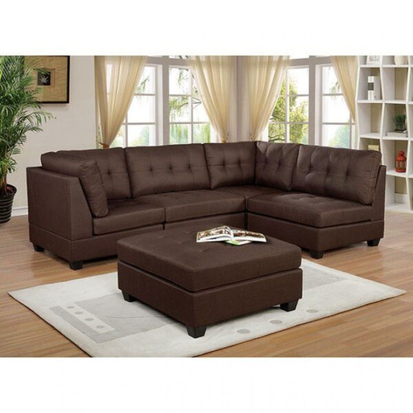 Pencoed Sectional CM6957BR By Furniture of America 7