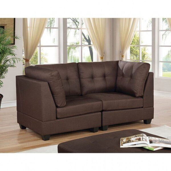 Pencoed Loveseat CM6957BR-LV By Furniture of America 7