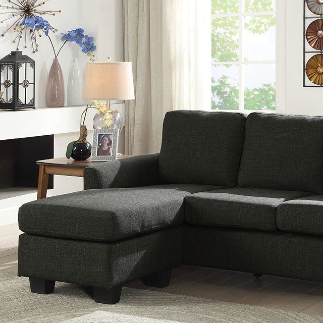 Erin Sectional CM6593GY By Furniture of America