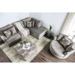 Bonaventura Sectional SM5143GY By Furniture of America 15