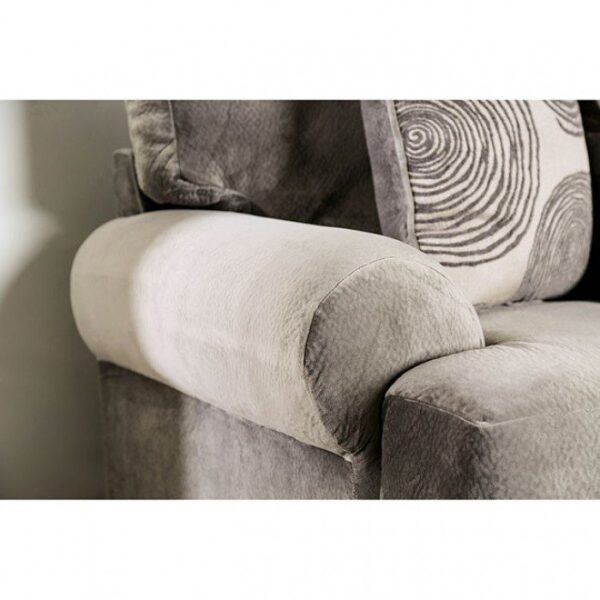 Bonaventura Sectional SM5143GY By Furniture of America 11