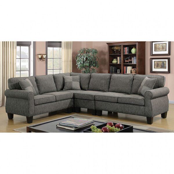 Rhian Sectional CM6329GY By Furniture of America 9