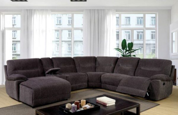 Zuben Sectional CM6853 By Furniture of America 11