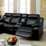 Hardy Sectional w/ Console CM6781BK By Furniture of America 13