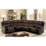 Hadley Sectional w/ 2 Consoles CM6871 By Furniture of America 10