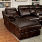 Hardy Sectional w/ Console CM6781BR By Furniture of America 16