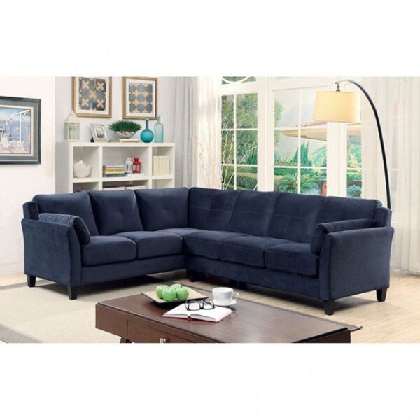Peever Sectional CM6368NV By Furniture of America 8